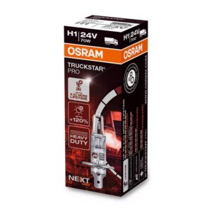 H1 Osram TRUCKSTAR PRO H1 Box 64155TSP 70W 24V P14.5S FS1 стандартна гаранция с EAN 4008321784179