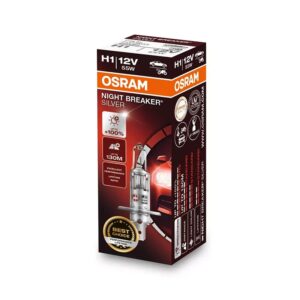H1 Osram NIGHT BREAKER SILVER H1 Box 64150NBS 55W 12V P14.5S FS1 стандартна гаранция с EAN 4052899992573